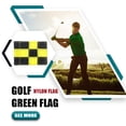 thumbnail image 4 of Equipo de entrenamiento de golf Golpear Golping Gobierno Gota Envío Nylon Hole Pin Familia Balcón Oficina Jardín Capacitación Bandera Regalos Negro Amarillo Speravity OD003717-03, 4 of 7