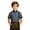 ##-Navy556, variant on Shinyii Boys Plaid Short Sleeve Shirt Summer Casual Button Down Shirt for Kids, Sizes 4-14
