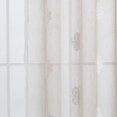 thumbnail image 3 of Lyndale Décor Lyndale Harper Embroidered Sheer Curtain Beige 84 84 Inches, 3 of 5