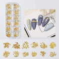 thumbnail image 5 of Shell Piece Diamond Rhinestone Decoration Pearl Butterfly Nail Sticker, 5 of 5