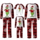 thumbnail image 1 of Conjuntos de pijamas navideños familiares a juego Grinch 2024, pijama de Grinch con parte superior y pantalones de pijama a cuadros, pijama de Grinch para niños y adultos para la familia, 9 Meses, 1 of 4