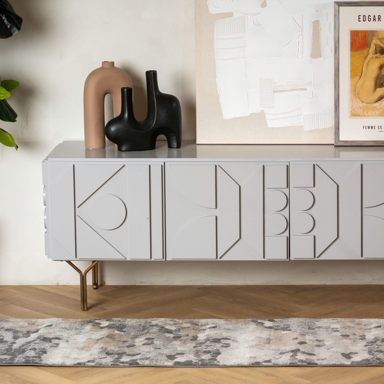 Rug Branch Havana Collection Traditional Distressed Area