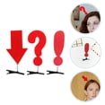thumbnail image 2 of 12 pasadores para el pelo con forma de símbolo único para niñas, horquillas para el pelo, tocados de fiesta, 2 of 7
