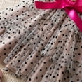 thumbnail image 6 of Princess Girl Casual Dress Polka Dots Toddler Layered Tulle Kids Knit Clothing, 6 of 6