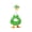 Green, variant on Bikini Goose Costume For Lawn Goose 21.65 Inch Outdoor Garden Pool Party Decor Green 1 Pack