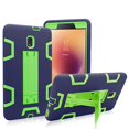 thumbnail image 1 of Mignova for Galaxy Tab A 8.0 SM-T380 Case.Hybrid Shockproof Rugged Anti-Impact Drop Protection Cover Built-In Kickstand For Samsung Galaxy Tab A 8.0 2017 SM-T380 T385(Navy/Green), 1 of 8