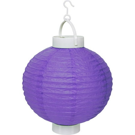 Wilton Purple Lighted Lanterns 3ct