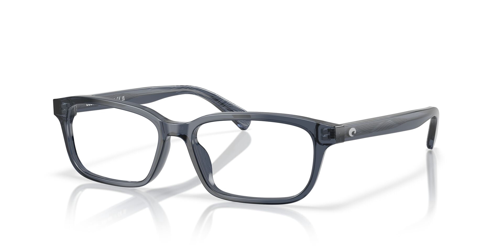 Costa Del Mar Unisex Size 53 MRA 510 Optical Eyeglasses, Abyss Blue/Demo Lens