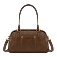 thumbnail image 4 of Wrangler Women Dome Top‑Handle Purse Medium Shoulder Handbag with Detachable Crossbody Strap, Coffee, 4 of 7