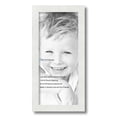 thumbnail image 2 of ArtToFrames 8" x 18" White Picture Frame, 8x18 inch White MDF Poster Frame (WOM-3966), 4 Pack, 2 of 8