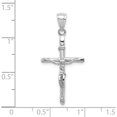 thumbnail image 3 of 14K White Gold INRI Crucifix Pendant Material Primary - Gorgeous Handcrafted Precious Designed for those who cherish timeless beauty, 3 of 4
