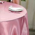 thumbnail image 3 of BalsaCircle 120" Round Satin Tablecloth Pink, 3 of 6