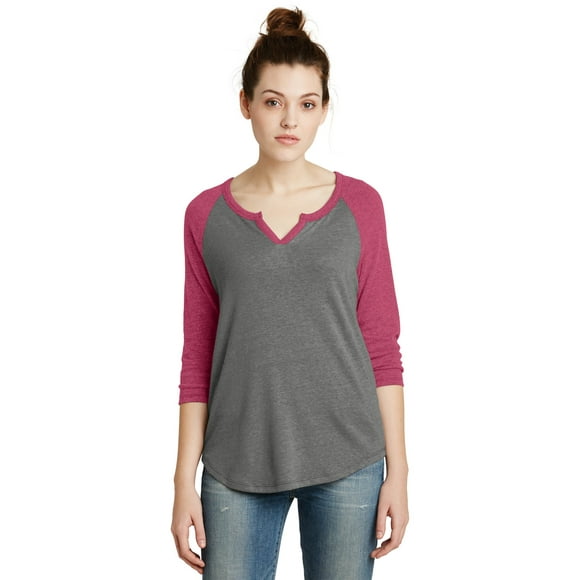 Camiseta alternativa Vintage 50/50 de manga 3/4 Outfield. AA5060 Cosecha Carbón/Cosecha Ropa alternativa 1126452