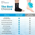 thumbnail image 4 of TheraICE Reusable Ankle Ice Pack Wrap for Swelling, Injuries, Cold Therapy, Sore feet & Heel, XL, 4 of 6