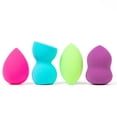thumbnail image 3 of Set de licuadoras de ESPONJA para maquillaje Beauty Junkees 4 unidades sin látex, 3 of 9
