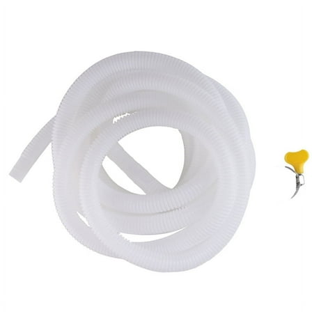 Dehumidifier Drain Hose, 13Ft Flexible Hose with Cuttable Rubber Adapter and Connect Clamp, Replacement