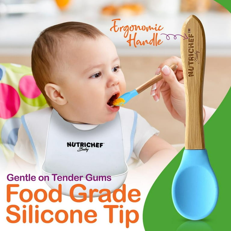 Ergonomic Curved Toddler Spoons