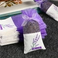 thumbnail image 3 of 30 Pcs Lavender Flower Bags Flower Printed Fragrance Purse Empty Sachets Bags with Matched Ribbons, 3 of 7