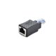 thumbnail image 4 of Adaptador Ethernet Cat5E/Cat6 Rj45, paquete de 2 adaptadores Ethernet macho a hembra Rj45/8P8C de ángulo recto de 90 grados compatible con Cat6/Cat5E (Ad, 4 of 4