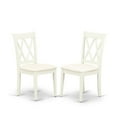 thumbnail image 2 of East West Furniture Dining Room Set Linen White, DOCL6-LWH-C, 2 of 4