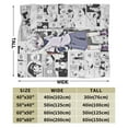 thumbnail image 3 of Hunter × Hunter Blanket, Anime Throw Blanket For Bed Sofa Couch, Super Soft Flannel Blanket For Bedroom Livingroom, 40"X30", 3 of 9