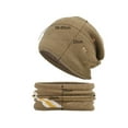 thumbnail image 5 of Winter Beanie Hat and Scarf Set for Men, Slouchy Warm Fleece Lined Knit Caps Neck Warmer, 5 of 8