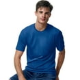 thumbnail image 1 of Hanes T-Shirt pour Homme Cool DRI Sans Étiquette, m, Bleu Royal Foncé, 1 of 3