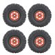 thumbnail image 3 of Piezas De Actualización De Ruedas Neumático De Coche RC, Neumático De Rueda De Coche RC Ampliado, Vehículos RC Camión RC Para 1/10 RC Crawler Car RC Model Car OTVIAP RC Tire, 3 of 8