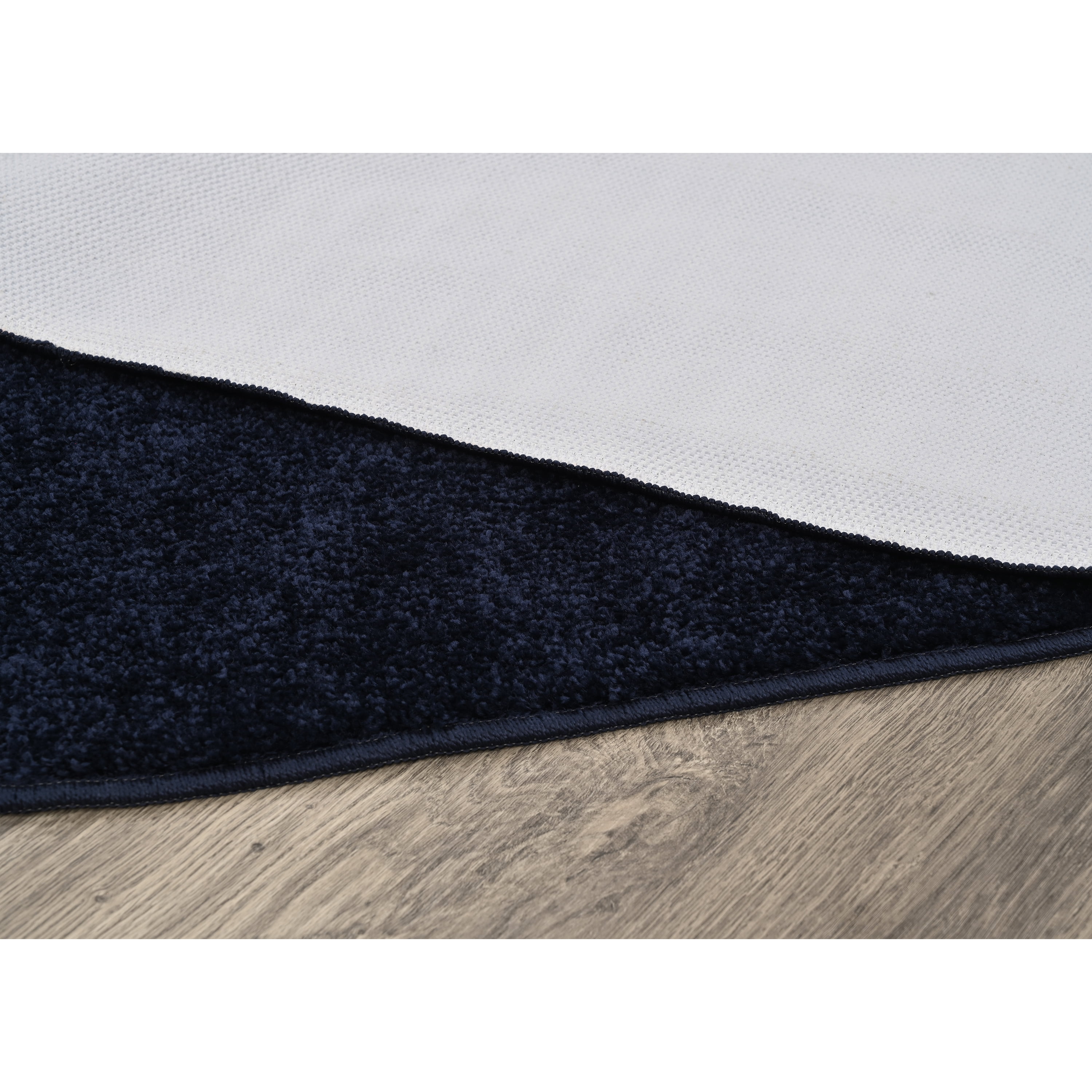 Garland Rug Gramercy Washable Polypropylene Navy Bath Rug, 24" x 40"