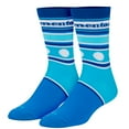 thumbnail image 2 of Cool Socks, Mentos Mint Candy, Stripes, Mens Womens Crew, Funny  Print, Large, 2 of 6