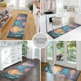 thumbnail image 6 of Yayeee Runner Rug for Bedroom 2'x6' Machine Washable Hallway Non Slip Mat, Psychedelic Jellyfish, 6 of 8