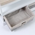 thumbnail image 3 of White Wood Storage Bench, 3 of 5