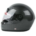 thumbnail image 3 of TCMT DOT Adult Full Face Motorcycle Helmet Black Carbon Fiber with Flip Up Modular for Motocross Offroad Street Dirt Bike S Size, 3 of 10