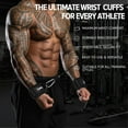 thumbnail image 3 of Wrist Cuffs for Cables Gym, Lifting Cuffs Wrist Straps for Cable Machines Strength Training Equipment, 3 of 5