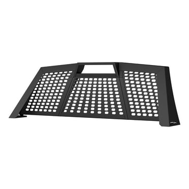 ARIES 1110115 Switchback Black Aluminum Truck Headache Rack Cab Protector, Select Toyota Tundra