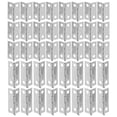 thumbnail image 4 of 60 bisagras en miniatura para joyero, pequeñas bisagras plateadas para manualidades, herrajes para joyero de madera con tornillos, 4 of 7