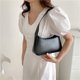 thumbnail image 2 of Bolso de hombro Bolsos de mujer Bolso de mano de PU Axila con cierre de cremallera Negro, 2 of 8