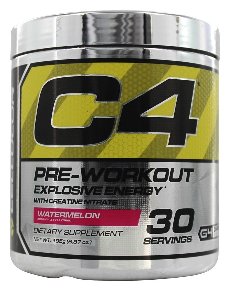 Cellucor C4 PreWorkout Explosive Energy Watermelon 30 Servings 195 Grams