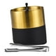 thumbnail image 3 of Cubo de hielo de acero inoxidable Cubo de champán Contenedor Mantiene las bebidas frías Metal oro, 3 of 9
