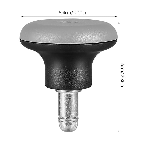 WRITWAA 5Pcs PU Office Chair Wheels Replacement for Wood Metal Chairs Quiet Floor Protection