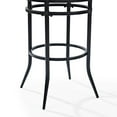 thumbnail image 3 of Crosley Rachel 30" Upholstered Swivel Bar Stool in White, 3 of 9
