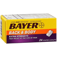thumbnail image 2 of Bayer Extra Strength Back & Body Coated Caplets 24 ea (Pack of 3), 2 of 2