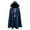 Blue, variant on Hvyesh Mens Medieval Cloak Renaissance Hooded Cape Vintage Hood Halloween Robe