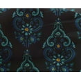 thumbnail image 4 of oneOone Georgette Viscose Black Fabric Leaves & Floral Block Sewing Fabric By The Yard Printed Diy Clothing Sewing Supplies 42 Inch Wide, 4 of 4