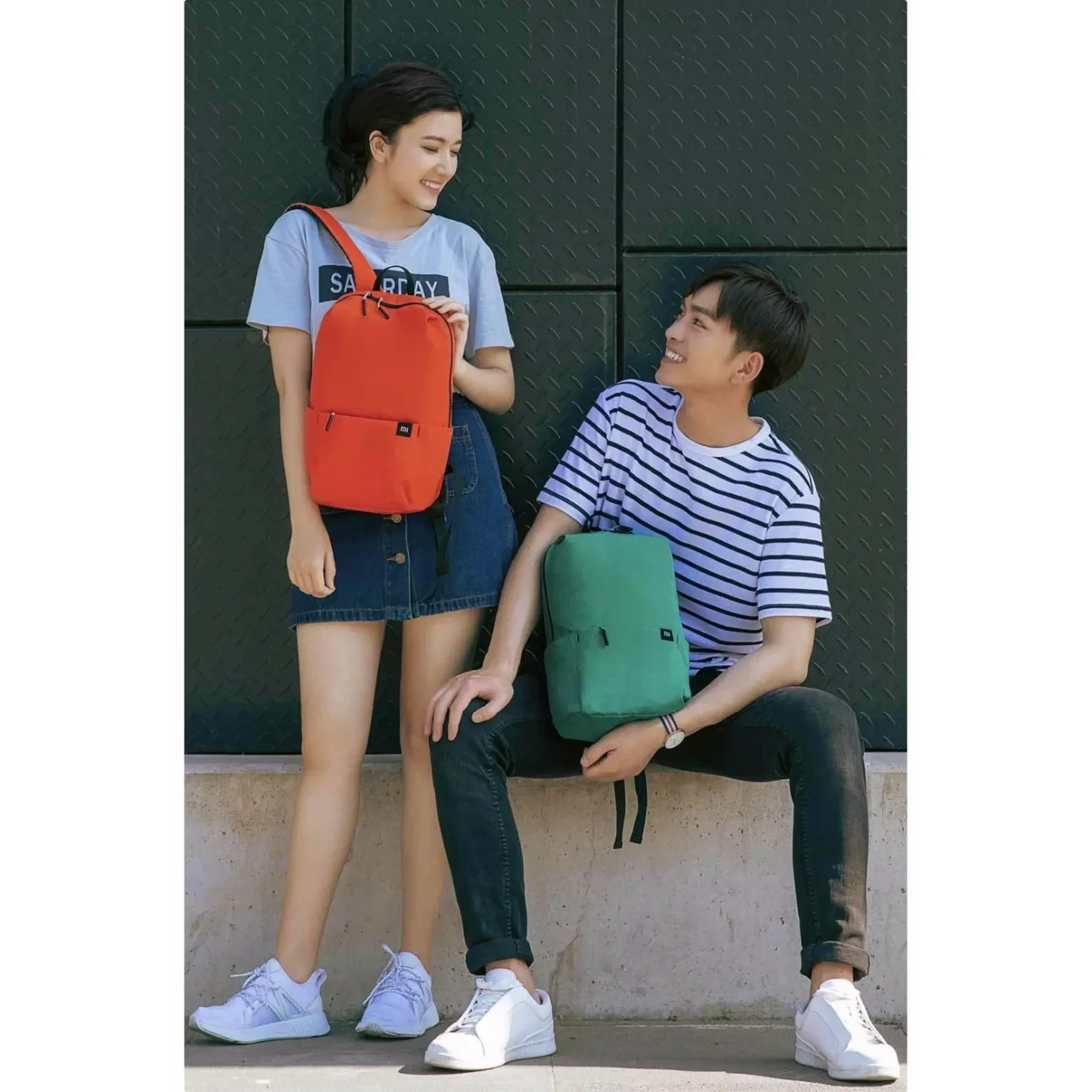 Original Mi Backpack 10L Waterproof Colorful Daily Leisure Urban Unisex Sports Travel Backpack For Men Women School Bag Black 10L