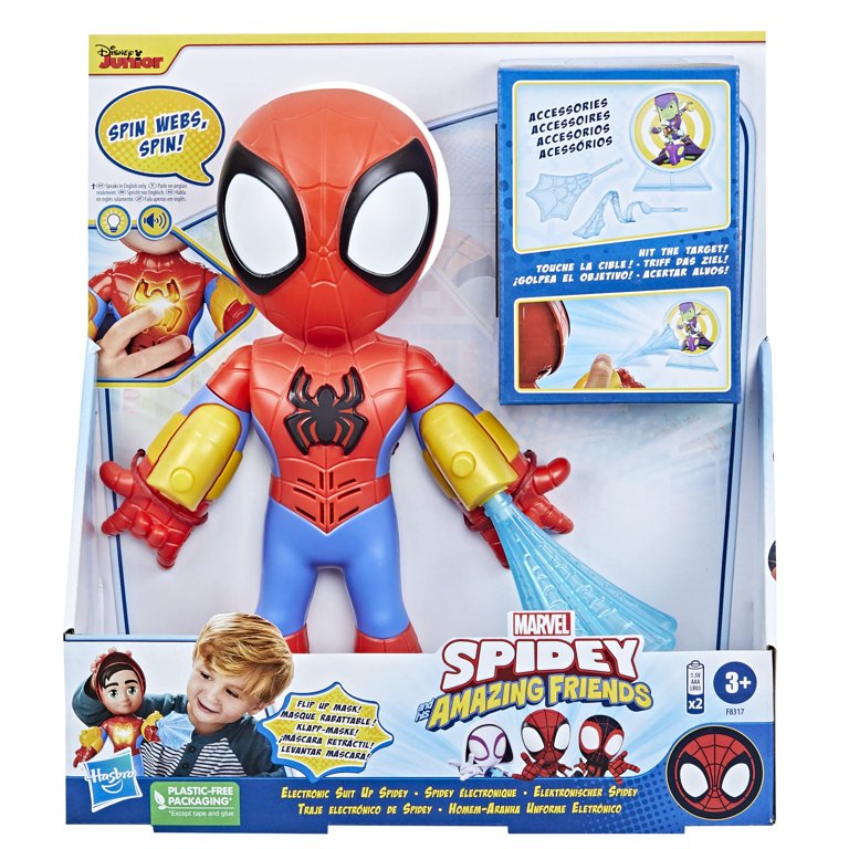 アメコミ SPIDERMAN ELECTRONICTALKINGSPIDEY ALIVE Marvel Spidey and His Amazing Friends Electronic Suit Up