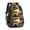 Black and Gold, variant on Black and Gold Marble Pattern Backpack for School, Cute School Bag with Adjustable Shoulder Straps and Padded Back, 16.9"x12.6"x5.9"