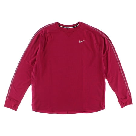 Nike Men's Dri FIT Sprint Crew Shirt Red S, Color: Red