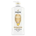 thumbnail image 1 of Pantene Shampoo, Cleanse and Nourish for Dry Damaged Hair, Daily Moisture Renewal, Safe for Color Treated Hair, Paraben Free, for Women and Men, 1 of 10