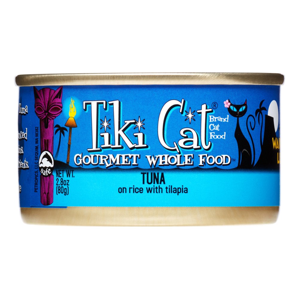 Tiki Cat Waikiki Luau Tuna Wet Cat Food, 2.8 oz